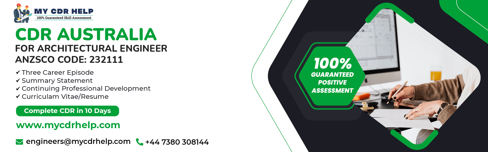 Architectural engineer CDR samples