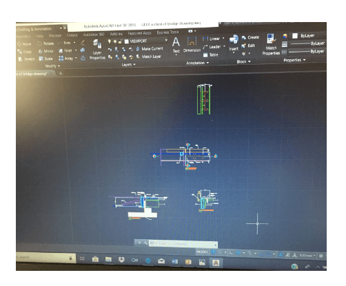 Civil engineer draft person
