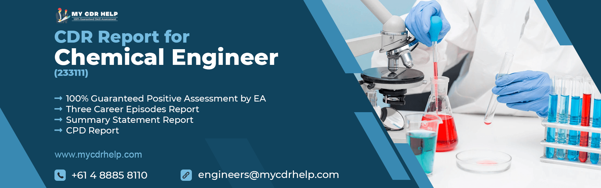 Chemical engineer CDR sample