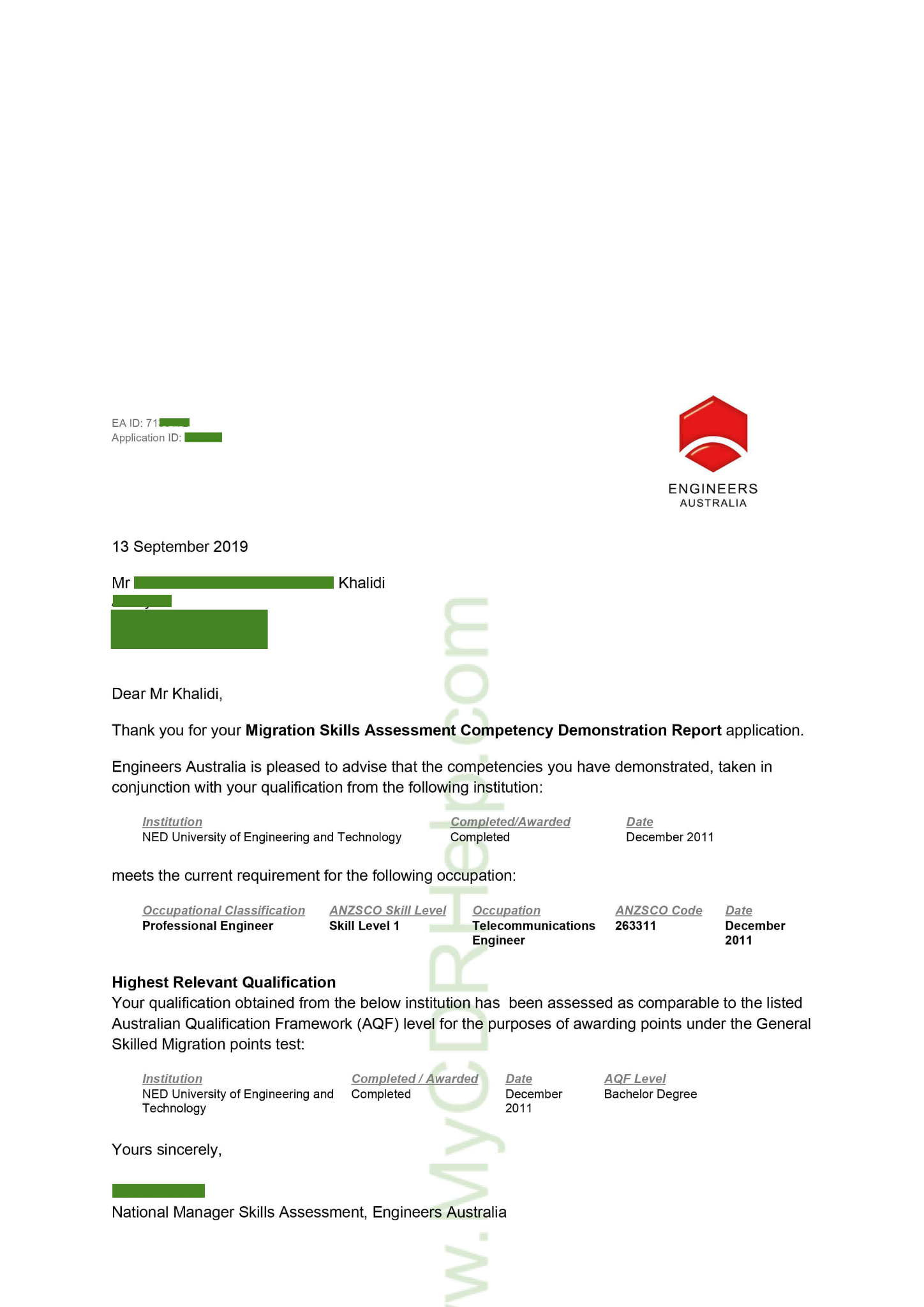 EA Approved Sample Saudi Arabia