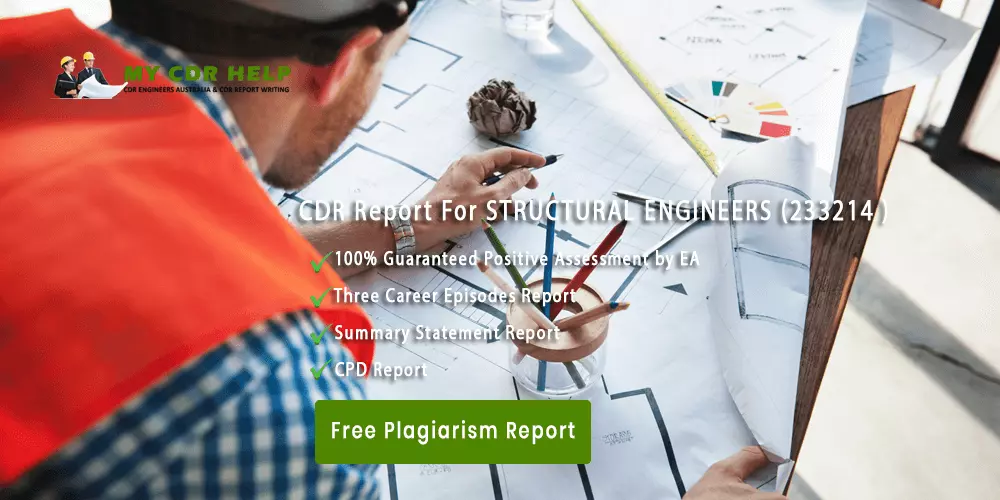 EA Approved CE 1 CDR Sample Structural Engineer