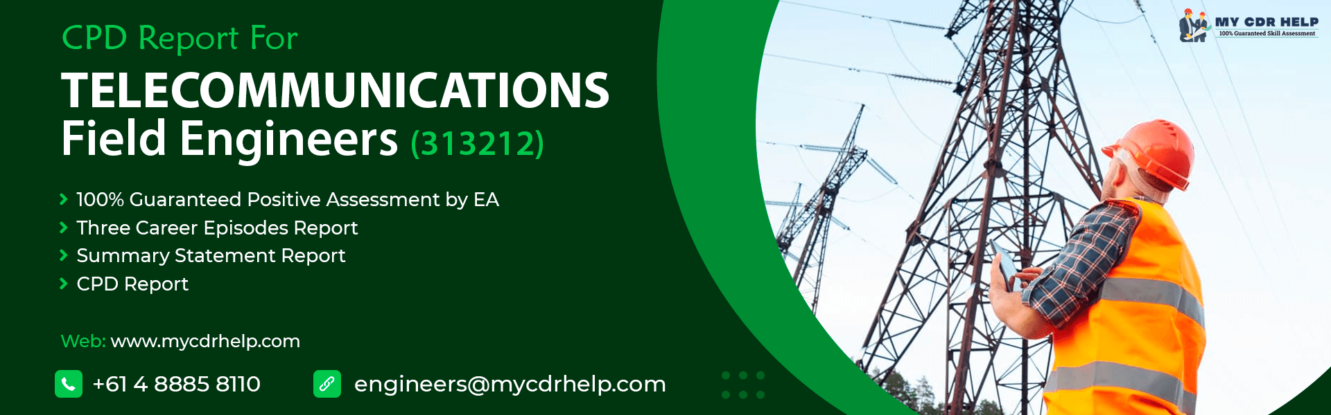 Telecom Field engineer CDR Sample