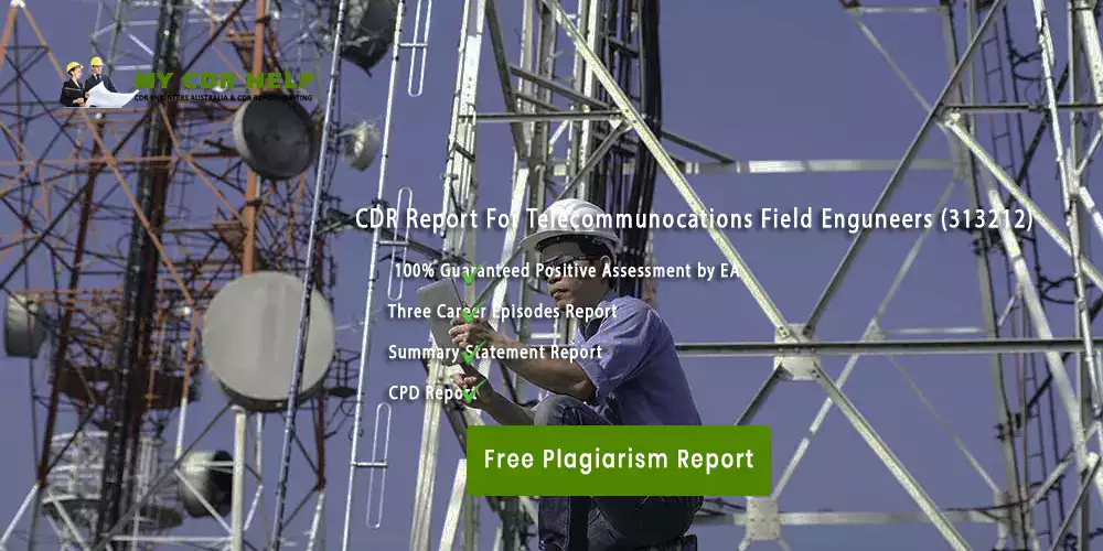 CDR REPORT SAMPLE FOR TELECOMMUNICATIONS FIELD ENGINEERS