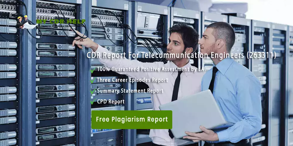 EA Approved CE 3 CDR Sample 2 Telecommunication Engineer