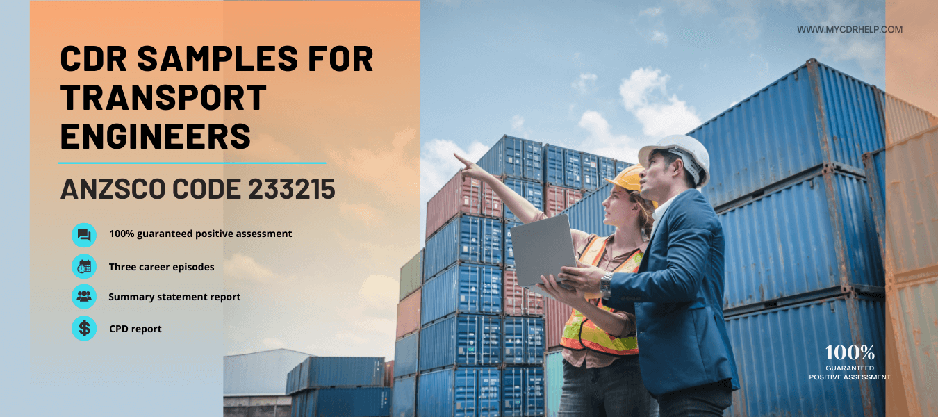 Transport engineer CDR Sample lates