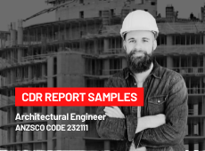Architectural engineer CDR sample