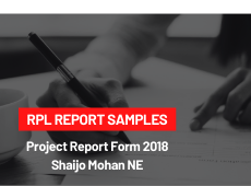 rpl acs project report form 2018 sample